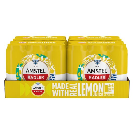 Amstel Radler 500ml Case (24)