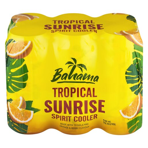 Bahama Tropical Sunrise 440ml 6-Pack