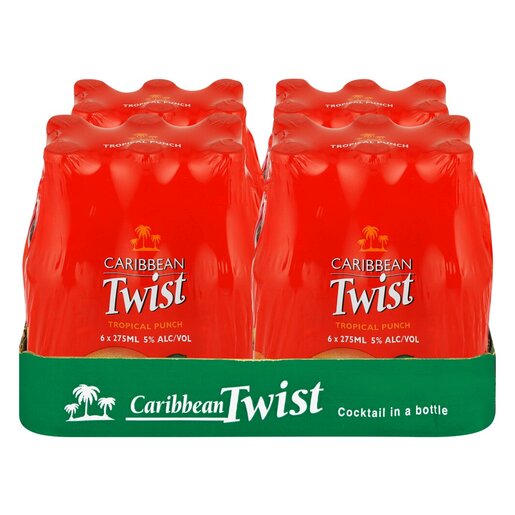 Caribbean Twist Tropical Punch 275ml Case (24)