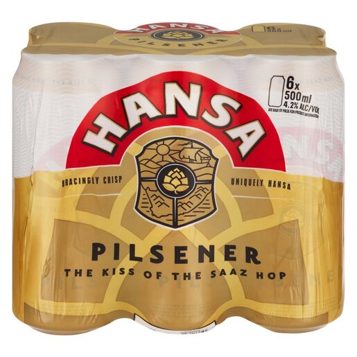 Hansa Pilsener 500ml 6-Pack