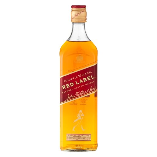 Johnnie Walker Red Label Scotch Whisky 750ml Unit
