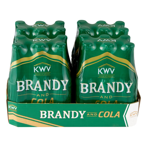 KWV Brandy & Cola 275ml Case (24)