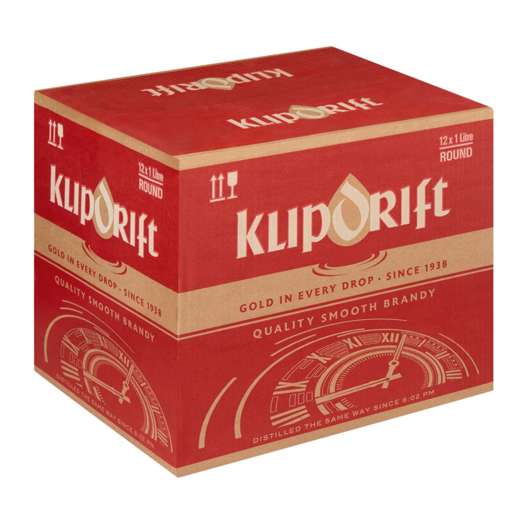 Klipdrift Export Brandy 750ml Case (12)