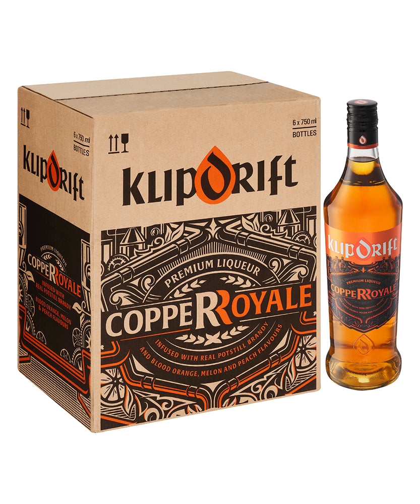 Klipdrift Copper Royale 750ml Case (6)