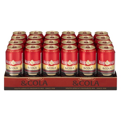 Klipdrift & Cola Premix 440ml Case (24)