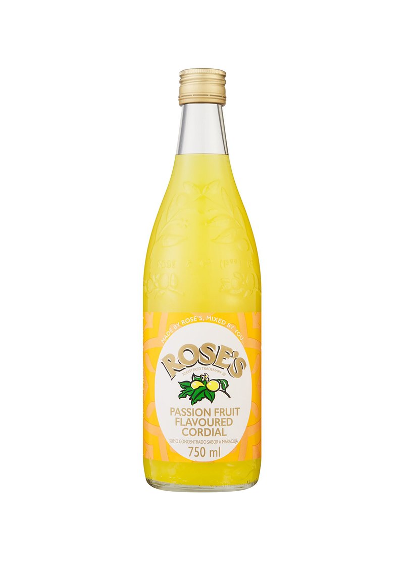 Rose's Passion Fruit Cordial 750ml Unit
