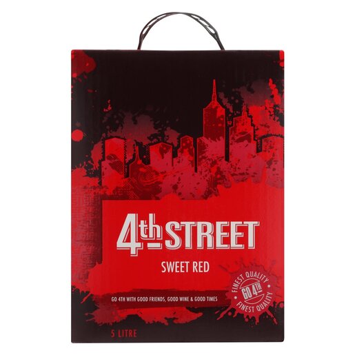 4th Street Sweet Red Wine 5L Unit