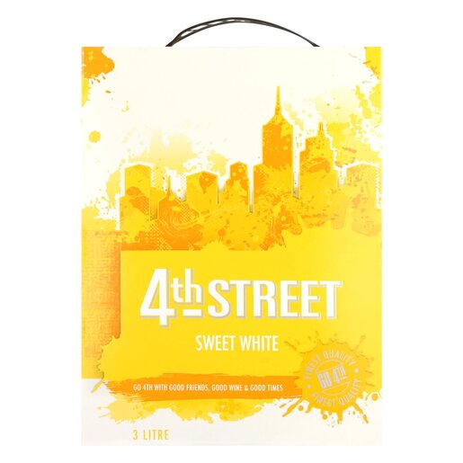 4th Street Sweet White Wine 3L Unit