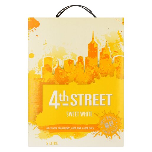 4th Street Sweet White Wine 5L Unit