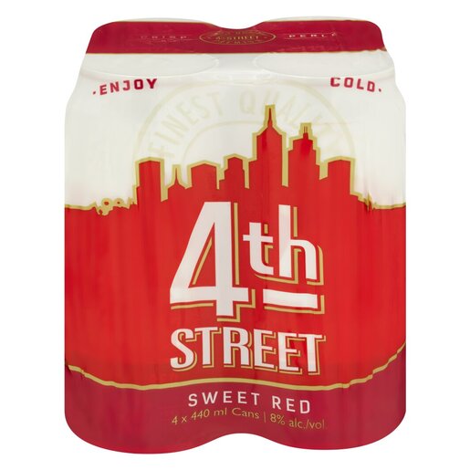 4th Street Sweet Red 440ml 4-Pack