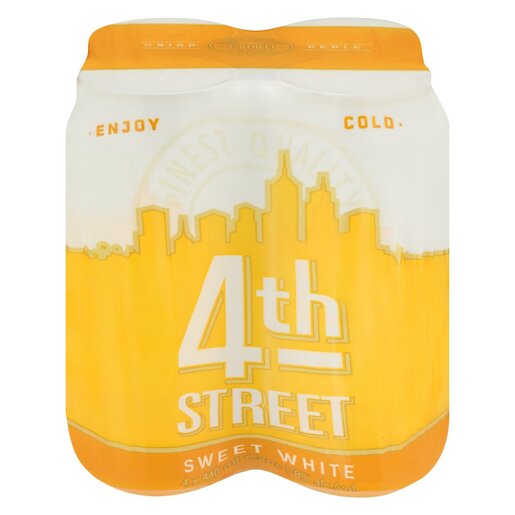 4th Street Sweet White 440ml 4-Pack