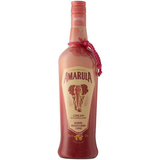Amarula Raspberry, Chocolate & African Boabab Cream Liqueur 750ml Case (12)
