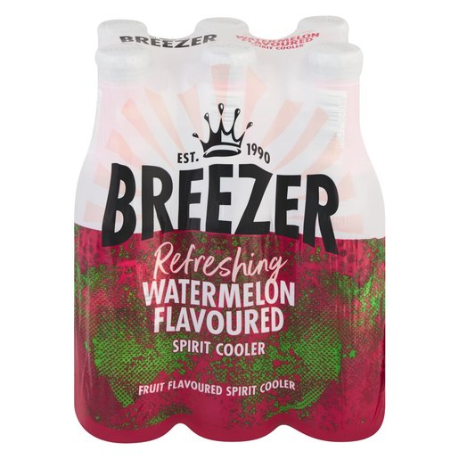 Bacardi Breezer Watermelon 275ml 6-Pack