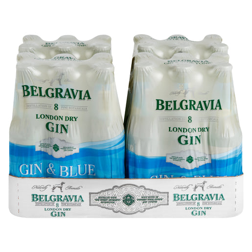 Belgravia Gin & Blue Tonic 275ml Case (24)