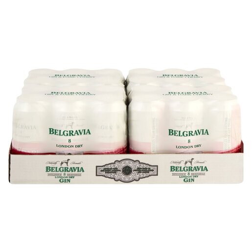Belgravia Gin & Dark Cherry 440ml Case (24)