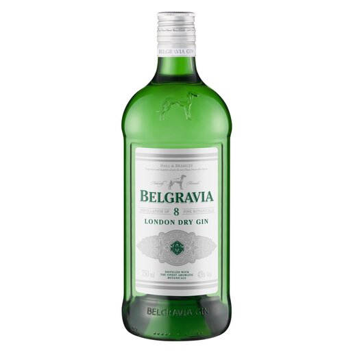 Belgravia London Dry Gin 750ml Unit