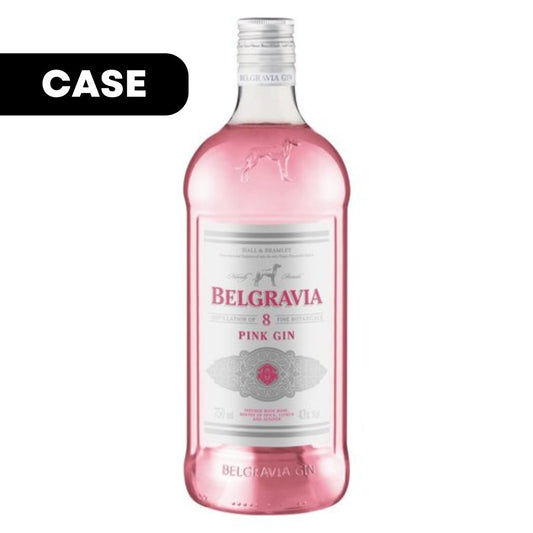 Belgravia Pink Gin 750ml Case (6)