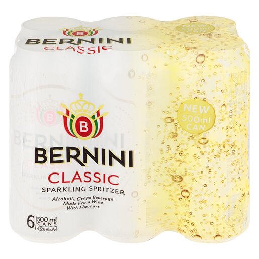 Bernini Classic 500ml 6-Pack