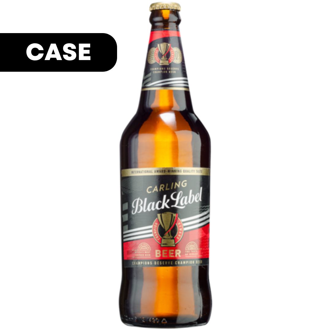 Black Label Beer 750ml Case (12)