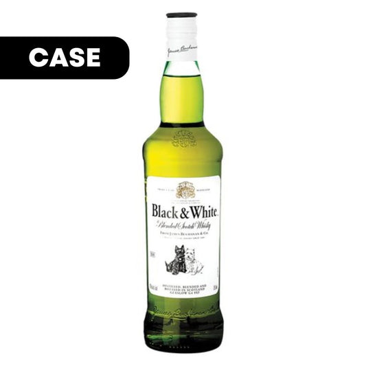 Black & White Scotch Whisky 750ml Case (12)