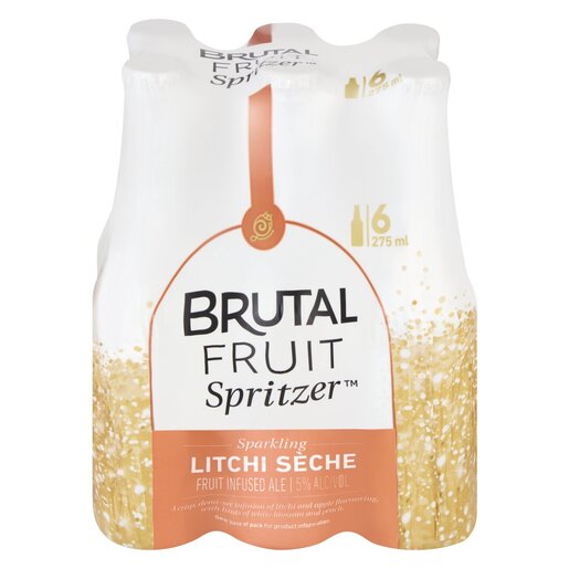 Brutal Fruit Litchi Seche Spritzer 275ml 6-Pack