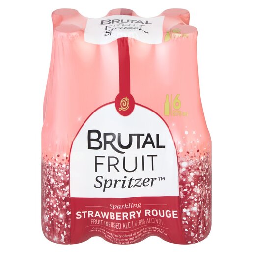 Brutal Fruit Strawberry Rouge Spritzer 275ml 6-Pack