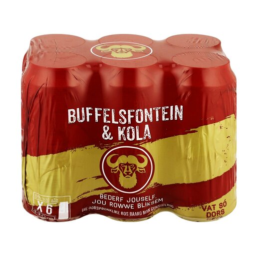 Buffelsfontein & Cola 440ml 6-Pack