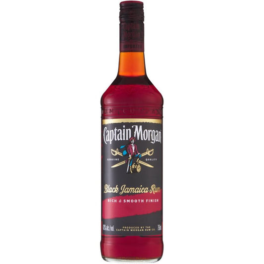 Captain Morgan Black Jamaica Rum 750ml Unit