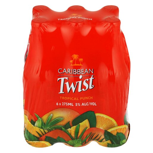 Caribbean Twist Tropical Punch 275ml 6-Pack