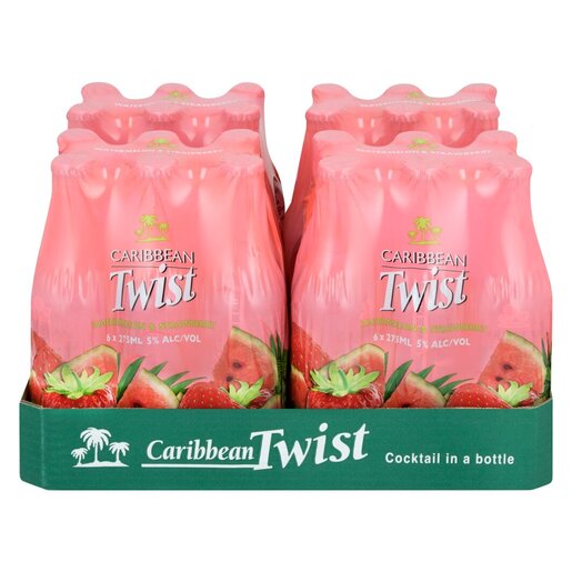 Caribbean Twist Watermelon & Strawberry 275ml Case (24)