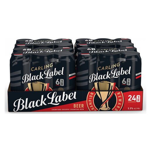 Black Label Beer 500ml Case (24)