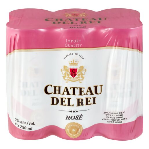Chateau Del Rei Sweet Rose 250ml 6-Pack