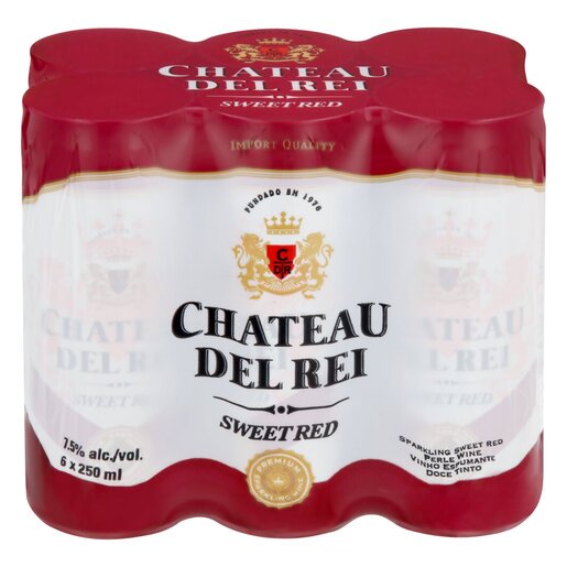 Chateau Del Rei Sweet Red 250ml 6-Pack