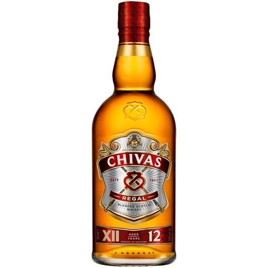 Chivas Regal 12 Year Old Blended Scotch Whisky 750ml Unit