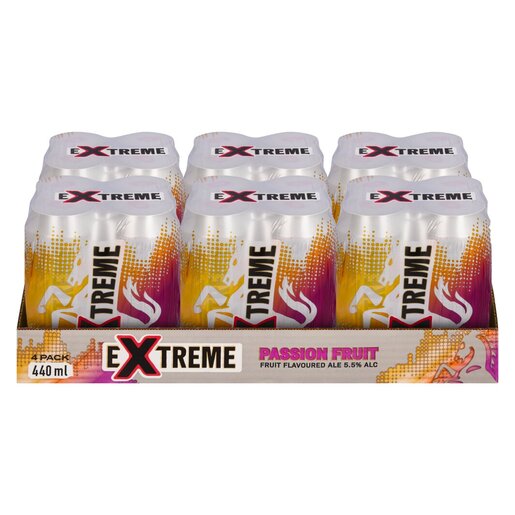 Hunter's Extreme Passion Fruit 440ml Case (24)