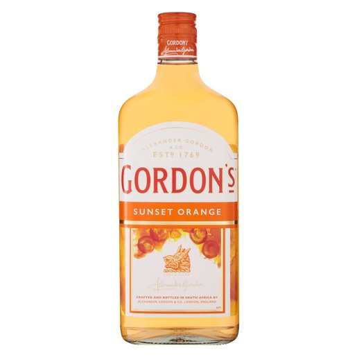 Gordon's Sunset Orange Gin 750ml Unit
