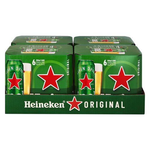 Heineken Premium Lager 500ml Case (24)