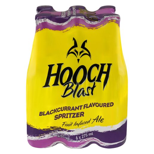 Hooch Blackcurrent 275ml 6-Pack