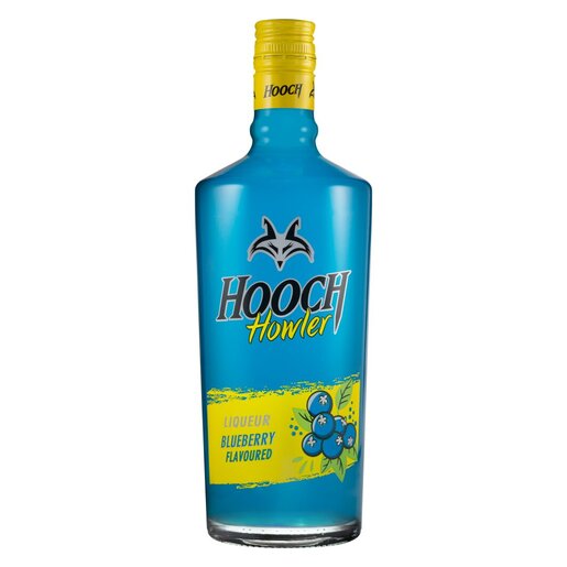 Hooch Howler Blueberry Liqueur 750ml Unit