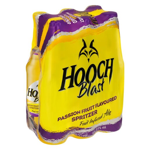 Hooch Passion Fruit 275ml 6-Pack