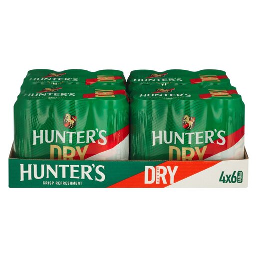 Hunter's Dry Cider 440ml Case (24)