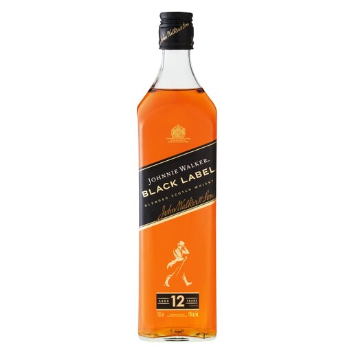 Johnnie Walker Black Label Scotch Whisky 750ml Unit