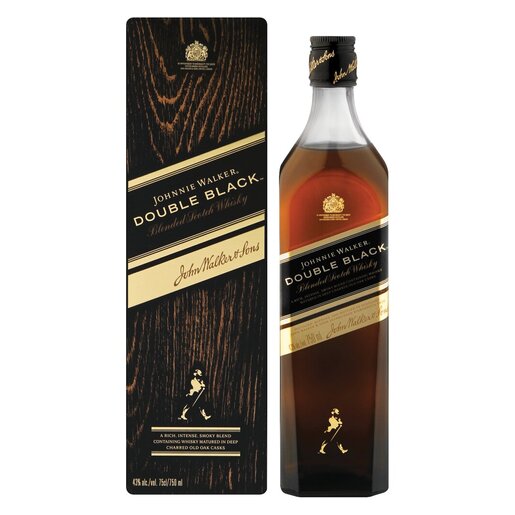 Johnnie Walker Double Black Whisky 750ml Unit