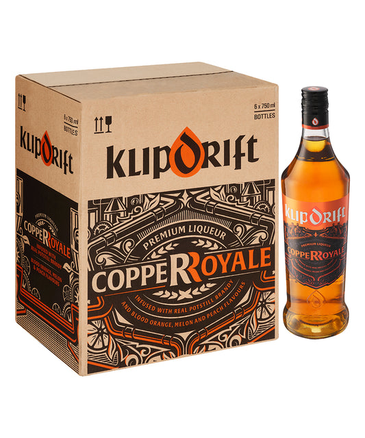 Klipdrift Copper Royale 750ml Case (6)