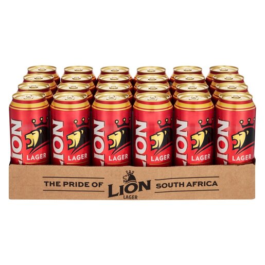 Lion Lager Beer 500ml Case (24)
