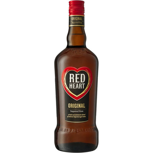 Red Heart Dark Rum 750ml Unit