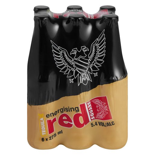 Red Square Energising Tequila 275ml 6-Pack