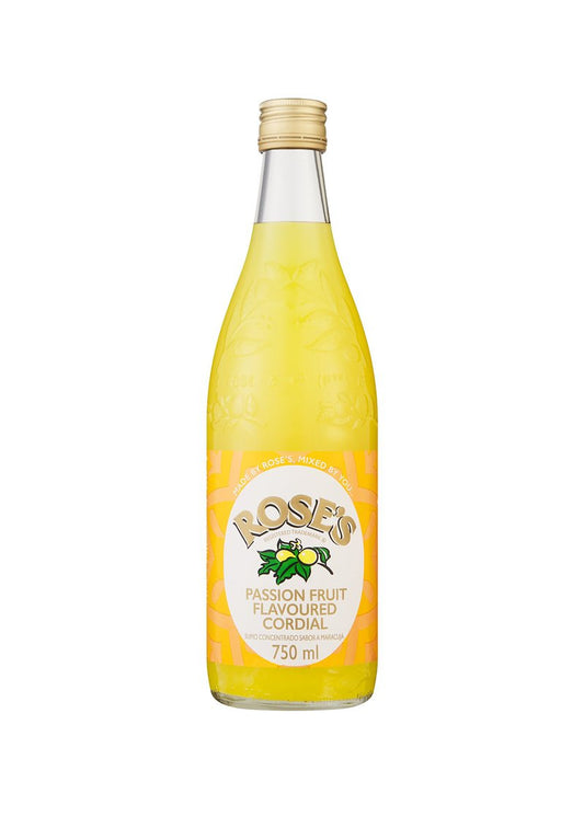 Rose's Passion Fruit Cordial 750ml Unit