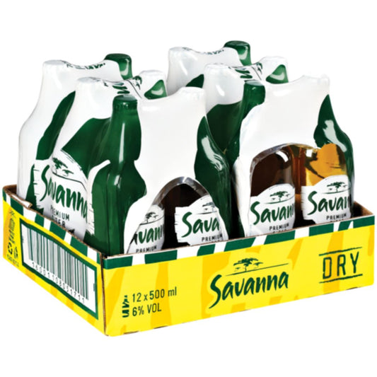 Savanna Premium Dry 500ml Case (12)