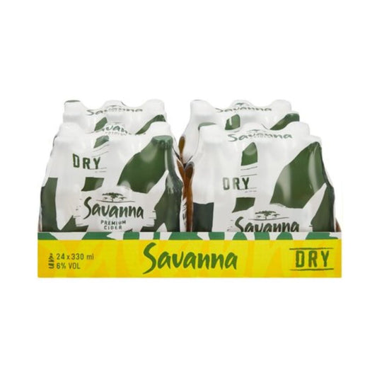 Savanna Premium Dry 330ml Case (24)